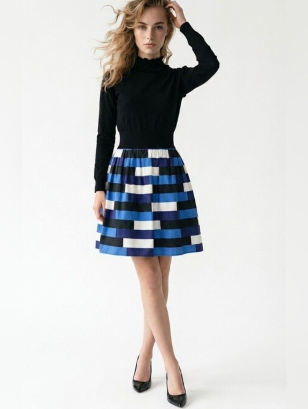 Prada Printed Canvas Circle Skirt Size XL/XXL